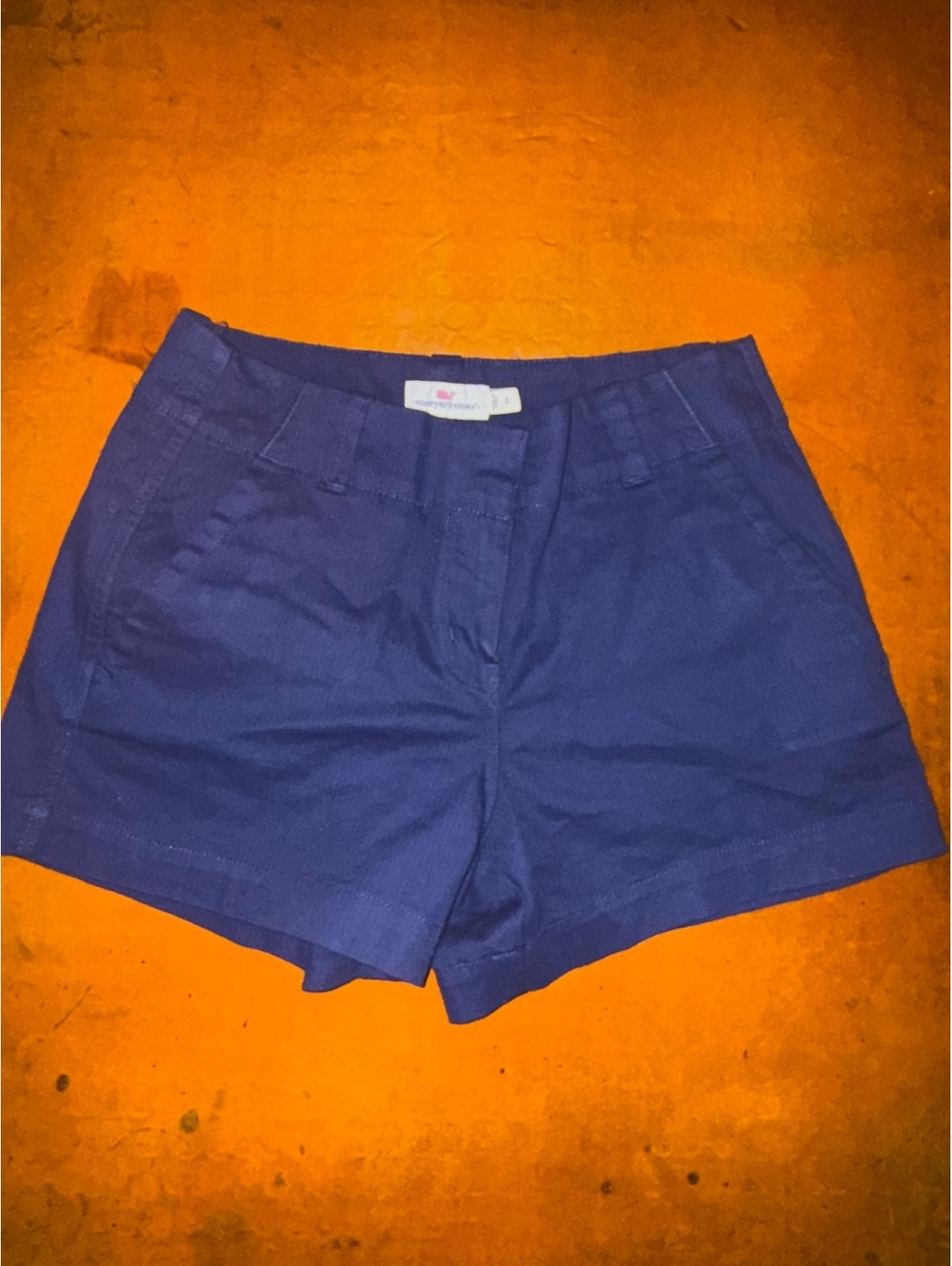Vineyard Vines Navy Blue Chino Shorts – Size 0